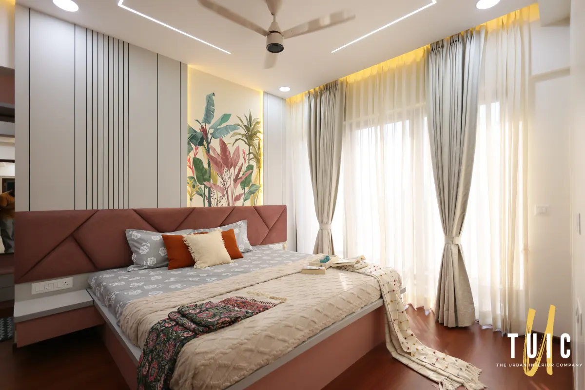 Master Bedroom — Botanical Accent