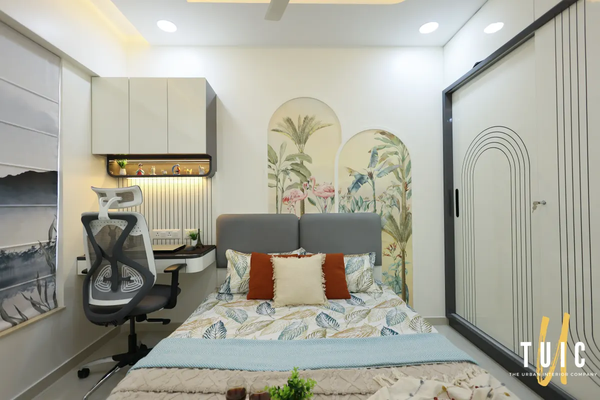 Teen Bedroom — Tropical Theme